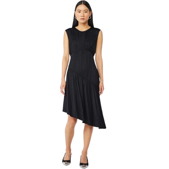 Scoop NYC Sleeveless Tiered Asymmetrical Dress Size XL (16-18) - Picture 1 of 5